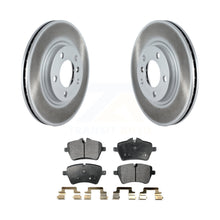 Charger l&#39;image dans la galerie, Front Coated Disc Brake Rotor Ceramic Pad Kit For Mini Cooper Countryman Paceman