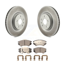 Load image into Gallery viewer, Front Coated Disc Brake Rotors &amp; Ceramic Pad Kit For 2011-2017 Chevrolet Caprice