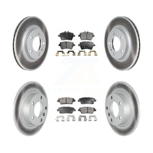 Charger l'image dans la galerie, Front Rear Coated Brake Rotor Ceramic Pad Kit For Mini Cooper Countryman Paceman