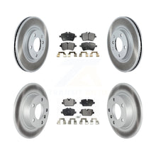 Charger l'image dans la galerie, Front Rear Coated Brake Rotor Ceramic Pad Kit For Mini Cooper Countryman Paceman