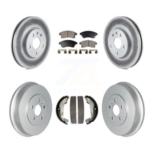 Load image into Gallery viewer, Front Rear Coated Brake Rotor Ceramic Pad &amp; Drum Kit For Chevrolet Cruze Limited