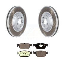 Load image into Gallery viewer, Front Coat Brake Rotors Ceramic Pad Kit For Volvo XC90 With 366mm Diameter Rotor