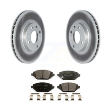 Load image into Gallery viewer, Front Coated Disc Brake Rotors And Ceramic Pad Kit For 2016-2021 Chevrolet Spark