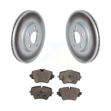 Charger l&#39;image dans la galerie, Front Coated Disc Brake Rotor Ceramic Pad Kit For Mini Cooper Countryman Clubman