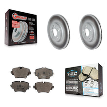 Charger l'image dans la galerie, Front Coated Disc Brake Rotor Ceramic Pad Kit For Mini Cooper Countryman Clubman