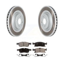 Load image into Gallery viewer, Front Coat Disc Brake Rotor Ceramic Pad Kit For Mercedes-Benz GLS450 GL450 GL350