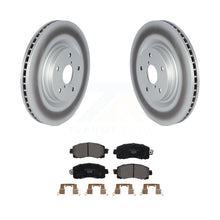 Load image into Gallery viewer, Front Coated Disc Brake Rotors And Ceramic Pads Kit For Subaru Forester