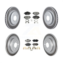 Load image into Gallery viewer, Front Rear Coated Disc Brake Rotors And Ceramic Pads Kit For Mini Cooper