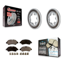 Load image into Gallery viewer, Rear Coat Brake Rotors Ceramic Pad Kit For Ford Transit-350 HD With 6 Lug Wheels