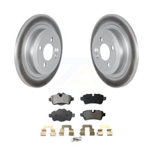 Load image into Gallery viewer, Rear Coated Disc Brake Rotors And Ceramic Pads Kit For Mini Cooper