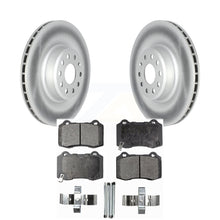 Load image into Gallery viewer, Rear Coated Disc Brake Rotors And Ceramic Pads Kit For Tesla X S