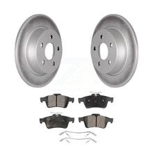 Charger l&#39;image dans la galerie, Rear Coated Disc Brake Rotors And Ceramic Pads Kit For Ford Transit Connect