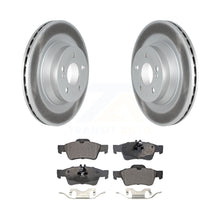 Charger l&#39;image dans la galerie, Rear Coated Disc Brake Rotors And Ceramic Pads Kit For Mercedes-Benz CLS550 E550