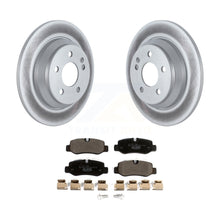 Charger l&#39;image dans la galerie, Rear Coated Disc Brake Rotors And Ceramic Pads Kit For Mercedes-Benz Metris