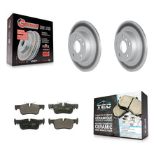 Load image into Gallery viewer, Rear Coat Brake Rotors Ceramic Pad Kit For Mini Cooper Countryman BMW i3 Clubman