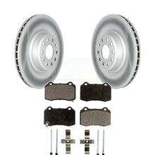 Charger l&#39;image dans la galerie, Rear Coated Disc Brake Rotors And Ceramic Pads Kit For 2012-2016 Tesla S