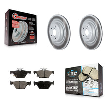 Charger l'image dans la galerie, [Rear] 2019-2022 Subaru Ascent Premium Coated Rotors &amp; Ceramic Pads Brake Kit For Max Braking