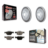 [Rear] 2019-2022 Subaru Ascent Premium Coated Rotors & Ceramic Pads Brake Kit For Max Braking