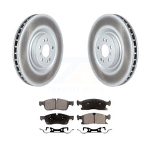 Charger l&#39;image dans la galerie, Front Coat Disc Brake Rotor Ceramic Pad Kit For Mercedes-Benz ML350 GLS450 GL450