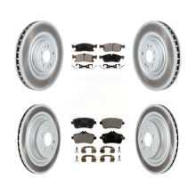 Load image into Gallery viewer, Front Rear Coat Brake Rotor Ceramic Pad Kit For Mercedes-Benz GLS450 GL450 GL350