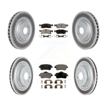 Load image into Gallery viewer, Front Rear Coat Brake Rotor Ceramic Pad Kit For Mercedes-Benz GLS450 GL450 GL350