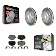 Charger l'image dans la galerie, Rear Coat Brake Rotor Ceramic Pad Kit For BMW 535i 550i xDrive 650i 640i Gran B6
