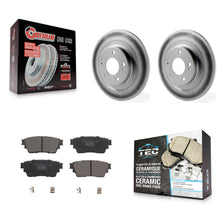 Load image into Gallery viewer, Rear Coated Brake Rotor &amp; Ceramic Pad Kit For Mitsubishi Outlander Eclipse Cross