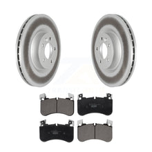 Charger l&#39;image dans la galerie, Front Coat Disc Brake Rotor Ceramic Pad Kit For Land Rover Range Sport Discovery