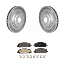 Load image into Gallery viewer, Front Coat Brake Rotors Ceramic Pad Kit For Ford Explorer Lincoln Aviator Police