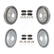 Charger l&#39;image dans la galerie, Front Rear Coat Disc Brake Rotor Ceramic Pad Kit For Kia Sportage Hyundai Tucson
