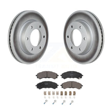 Charger l&#39;image dans la galerie, Front Coated Disc Brake Rotors And Ceramic Pads Kit For Ford Ranger Bronco