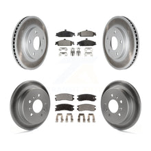 Load image into Gallery viewer, Front Rear Coat Disc Brake Rotor Ceramic Pad Kit For Pontiac Grand Am Oldsmobile