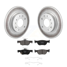 Load image into Gallery viewer, Rear Coated Disc Brake Rotors And Ceramic Pads Kit For Mazda 3 CX-30