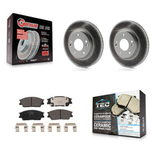 Load image into Gallery viewer, Front Coat Disc Brake Rotor Ceramic Pad Kit For 2020-2022 Kia Soul Hyundai Venue