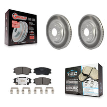 Charger l'image dans la galerie, Front Coat Brake Rotor Ceramic Pad Kit For 20-22 Kia Soul 1.6L with Turbocharged