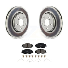 Load image into Gallery viewer, Front Coated Disc Brake Rotors And Ceramic Pads Kit For Toyota C-HR