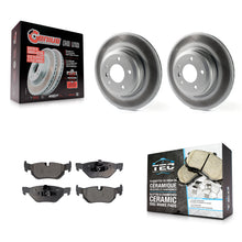 Charger l'image dans la galerie, [Rear] 2012 BMW X1 xDrive28i Premium Coated Rotors &amp; Ceramic Pads Brake Kit For Max Braking