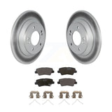 [Rear] 2020-2022 Kia Soul 1.6L Premium Coated Rotors & Ceramic Pads Brake Kit For Max Braking