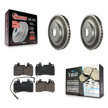 Load image into Gallery viewer, Front Coat Disc Brake Rotor Ceramic Pad Kit For 2020 Chevrolet Corvette Stingray