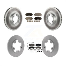 Charger l&#39;image dans la galerie, Front Rear Coated Disc Brake Rotors And Ceramic Pads Kit For Ford Transit-350