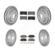 Charger l&#39;image dans la galerie, Front Rear Coated Disc Brake Rotors And Ceramic Pads Kit For Tesla 3