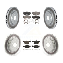 Charger l'image dans la galerie, [Front+Rear] 2019-2021 Acura RDX Premium Coated Rotors &amp; Ceramic Pads Brake Kit For Max Braking