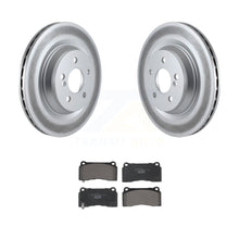 Load image into Gallery viewer, Rear Coated Disc Brake Rotor &amp; Ceramic Pad Kit For 2011-2014 Mercedes-Benz CL550