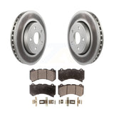 [Front] 2012 Jeep Grand Cherokee 6.4L Premium Coated Rotors & Ceramic Pads Brake Kit For Max Braking