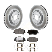 Load image into Gallery viewer, Front Coated Disc Brake Rotors And Ceramic Pads Kit For 2019-2022 Hyundai Nexo