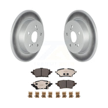 Charger l&#39;image dans la galerie, Rear Coated Disc Brake Rotors And Ceramic Pads Kit For Toyota C-HR