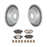 Rear Coated Disc Brake Rotors And Ceramic Pads Kit For Toyota C-HR