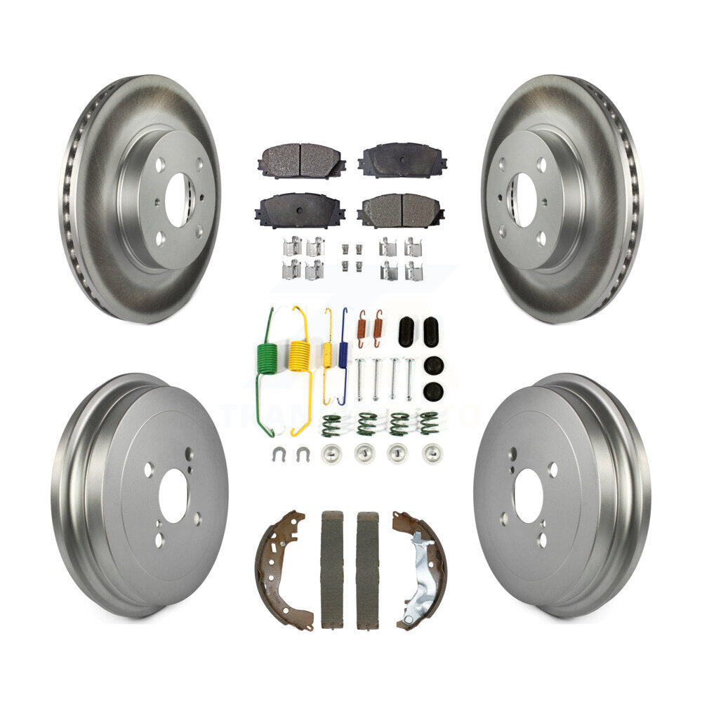 2014 2015 2016 2017 2018 Toyota TRD Yaris L LE Drum rear brakes