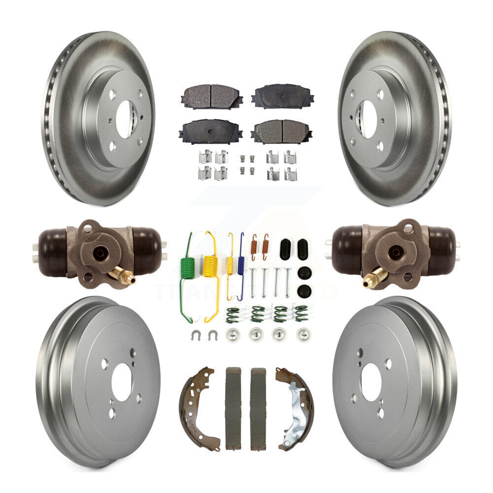 2014 2015 2016 2017 2018 Toyota TRD Yaris L LE Drum rear brakes