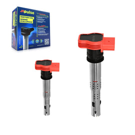 Mpulse Ignition Coil Pair For Audi Q5 Q7 A6 Quattro A4 Porsche Cayenne Touareg